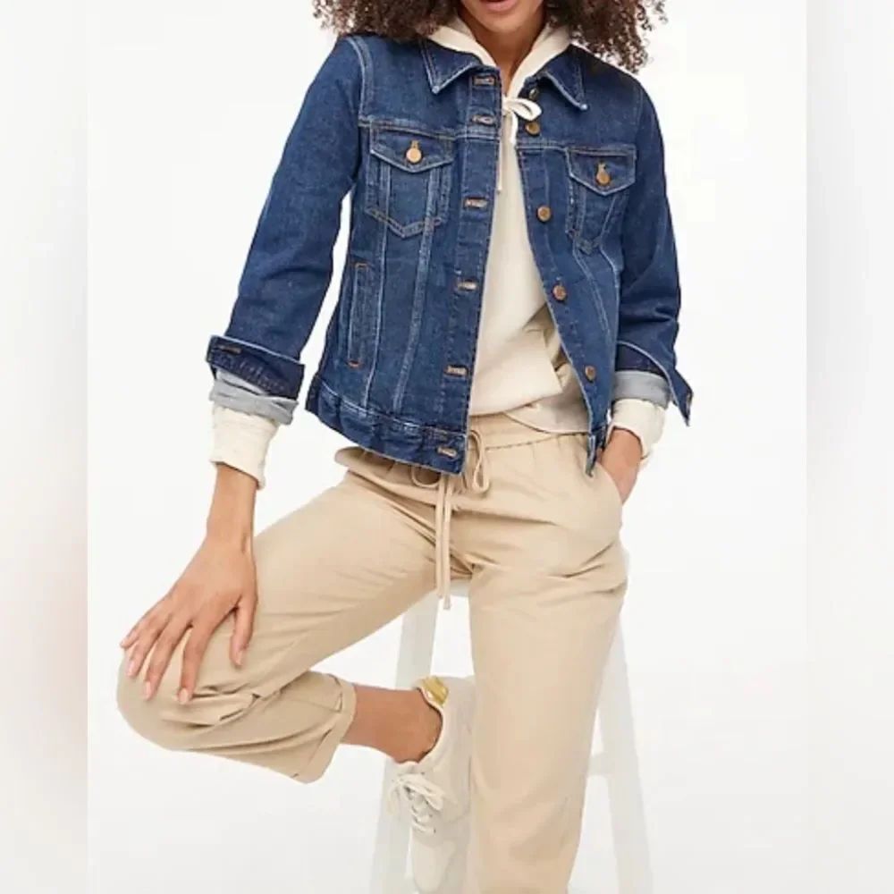 J. CREW | Denim Jacket size Medium Pit